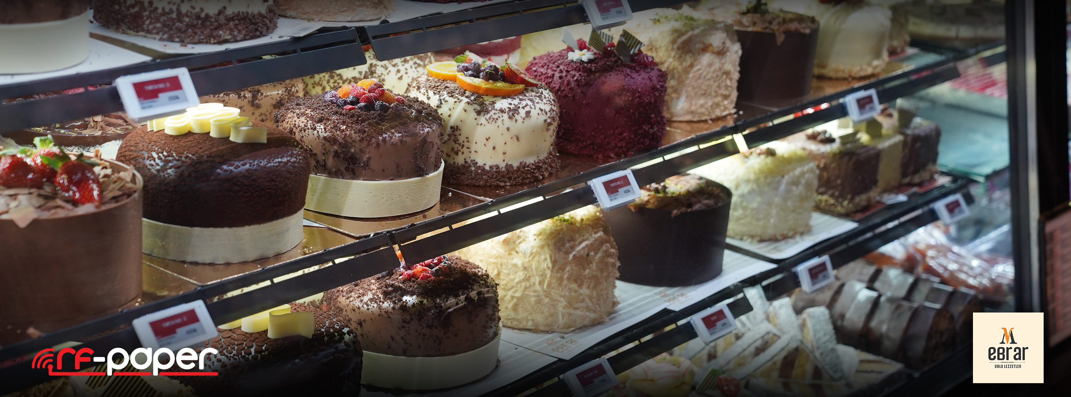 Ebrar Unlu Lezzetler Chooses RF Paper’s Digital Shelf Labels for Smarter Retail Management!